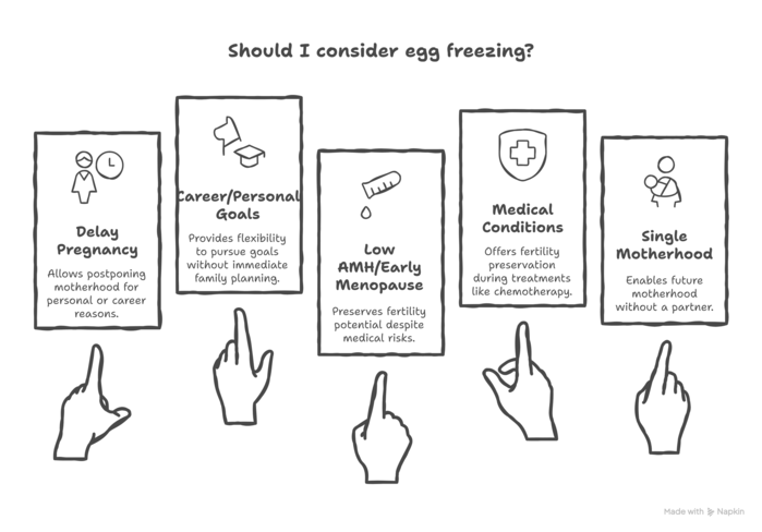 Egg freezing consideration
