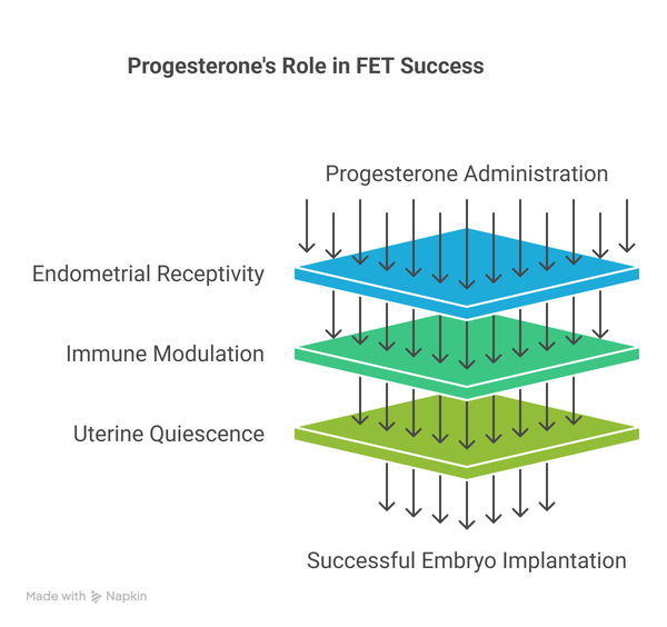 Progesterone's Role in FET Success