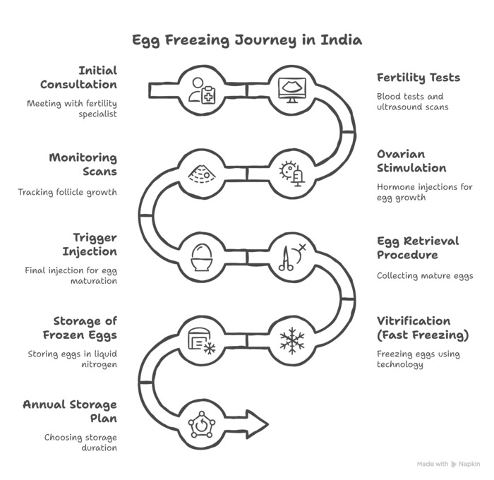 Egg Freezing Process in India