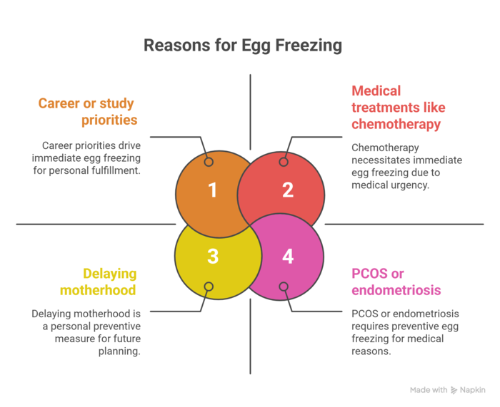 Reasons for Egg Freezing