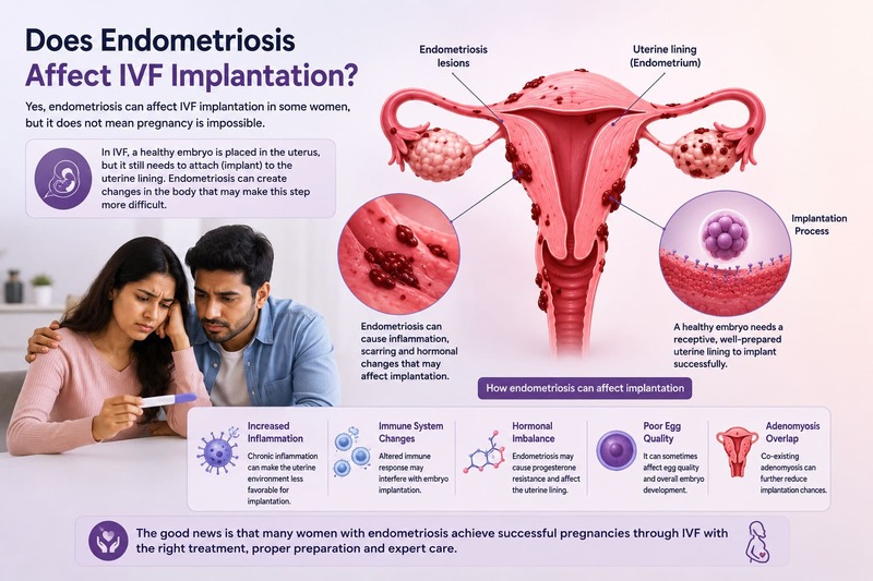 Does Endometriosis Affect IVF Implantation